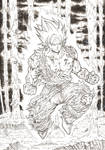 The first Super saiyan inks 2018 by barfast