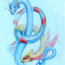 Milotic and Dragonair