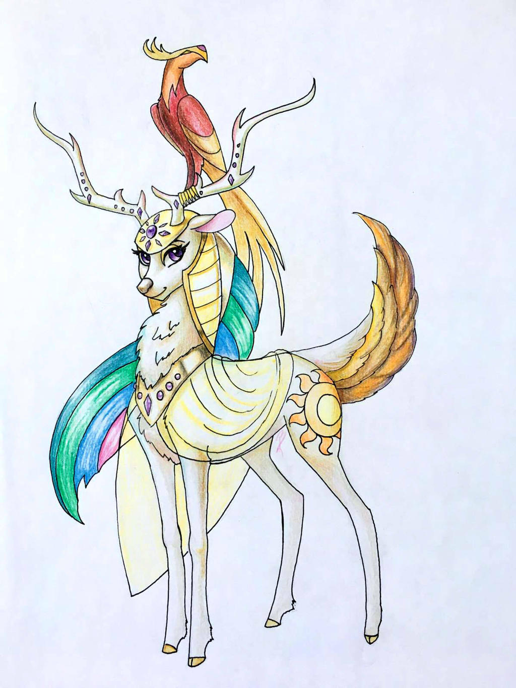 Deer Princess Celestia (PUN INTENDED)