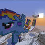 Rainbow Dash w/ Sonic Rainboom