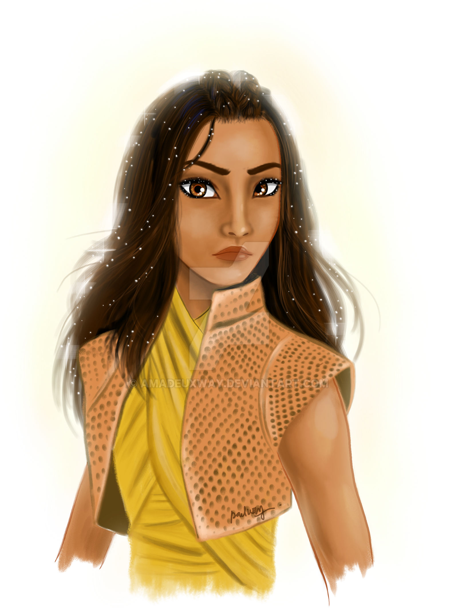 Pretty Raya Princess Portrait - Raya by AmadeuxWay on DeviantArt