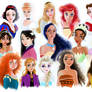 Disney Princess Portraits