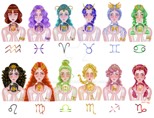 Horoscope Goddesses Birthstones