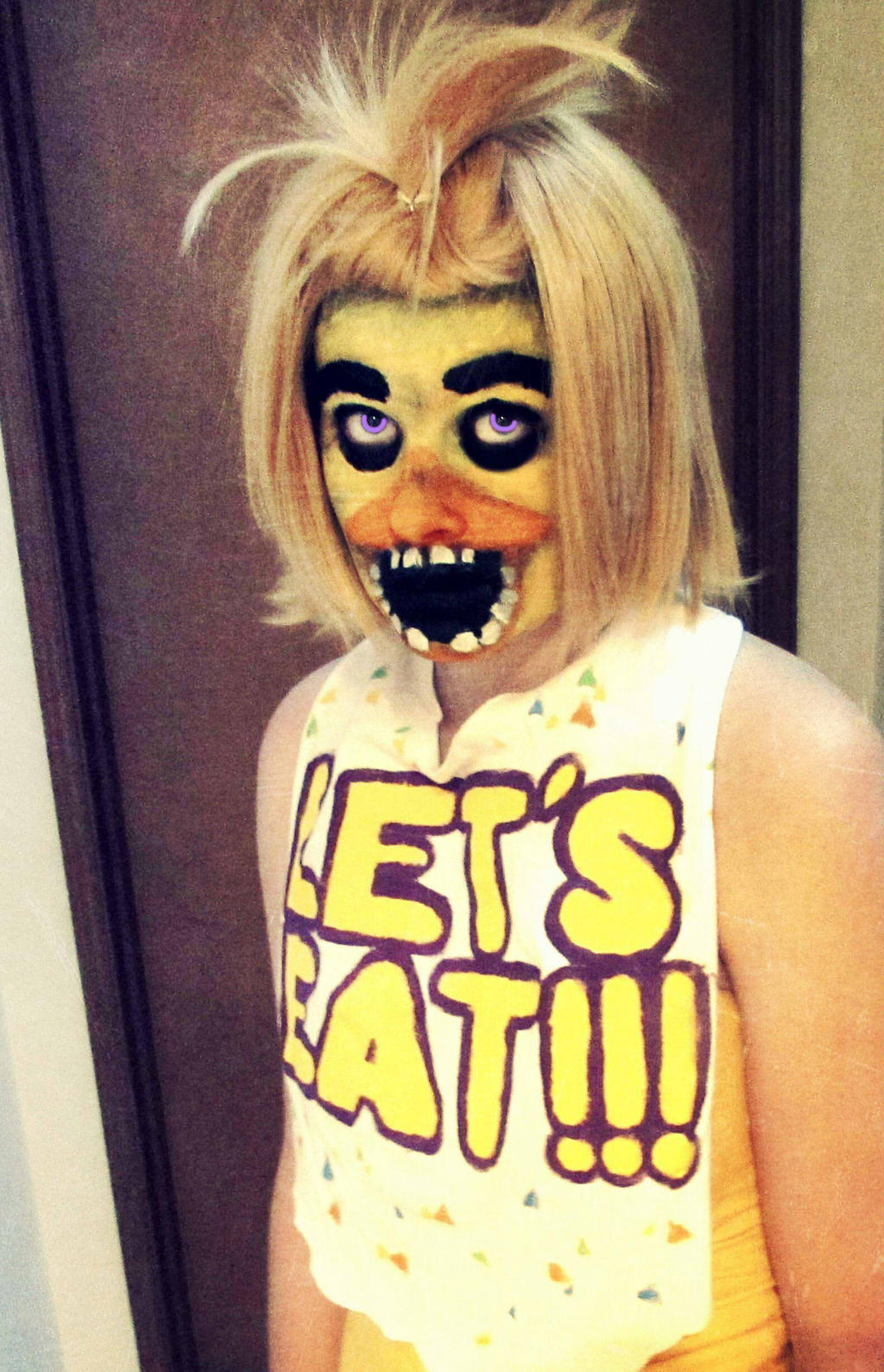 FNAF 4 Cosplay - Nightmare Chica by HazyCosplayer on DeviantArt