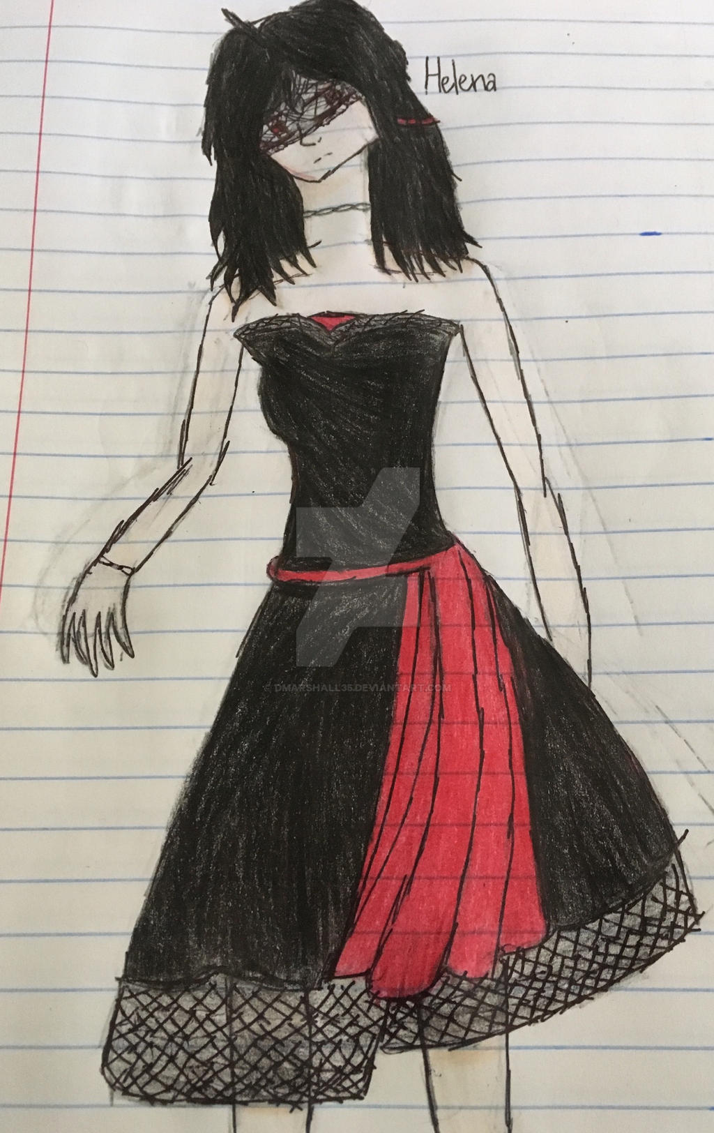 my chemical romance helena dress - Goth Emo Cosplay Custome by Moonmaiden Gothic Clothing up front design Helena Dress My Chemical Romance