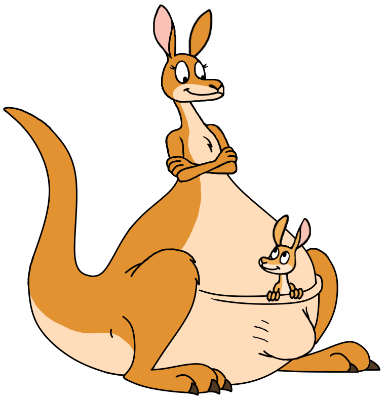 Kangaroos by ZinaDinosaur on DeviantArt
