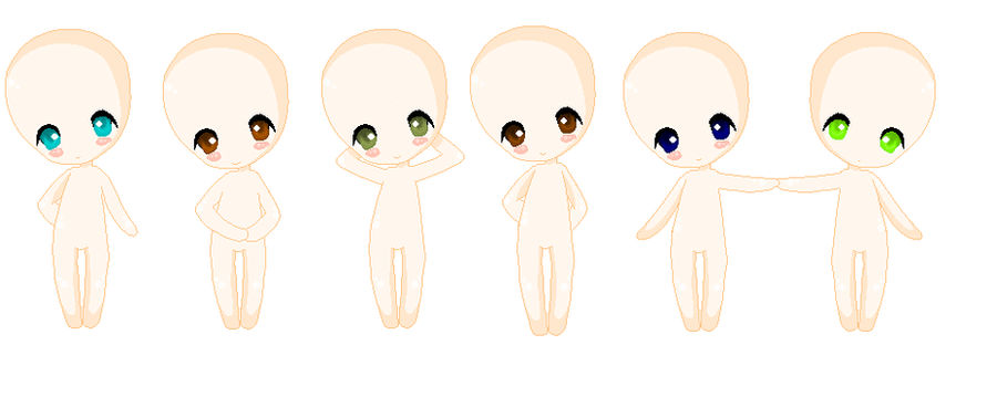 Chibi Base Chest Chibi Bases by MoonkitVelvet on DeviantArt