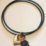 OOAK Sherlock love bangle trio