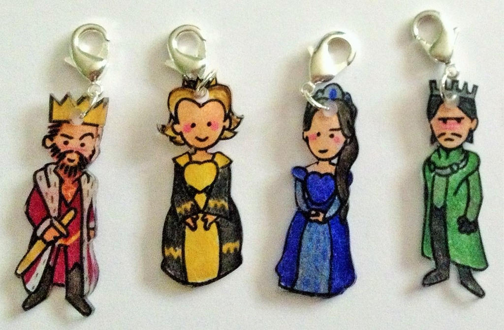 Hogwarts founders charm set