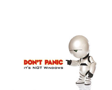 Dont-Panic - Ubuntu + Linux