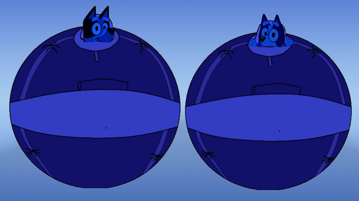 Bluey Bingo Blueberry Inflation by Alanjosuepacheco on DeviantArt