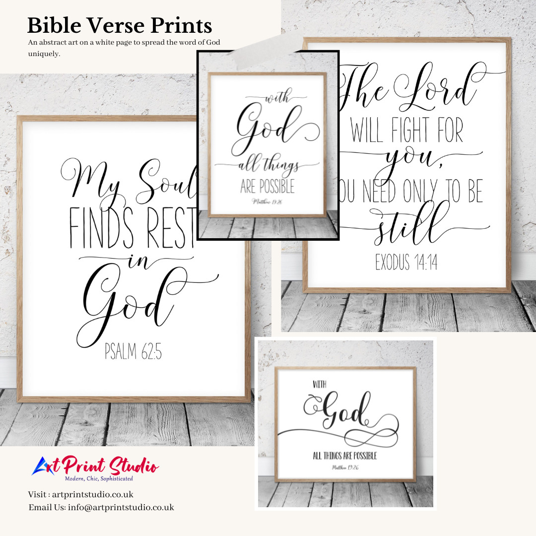 Bible Verse Prints 1 By Artprintstudio On DeviantArt