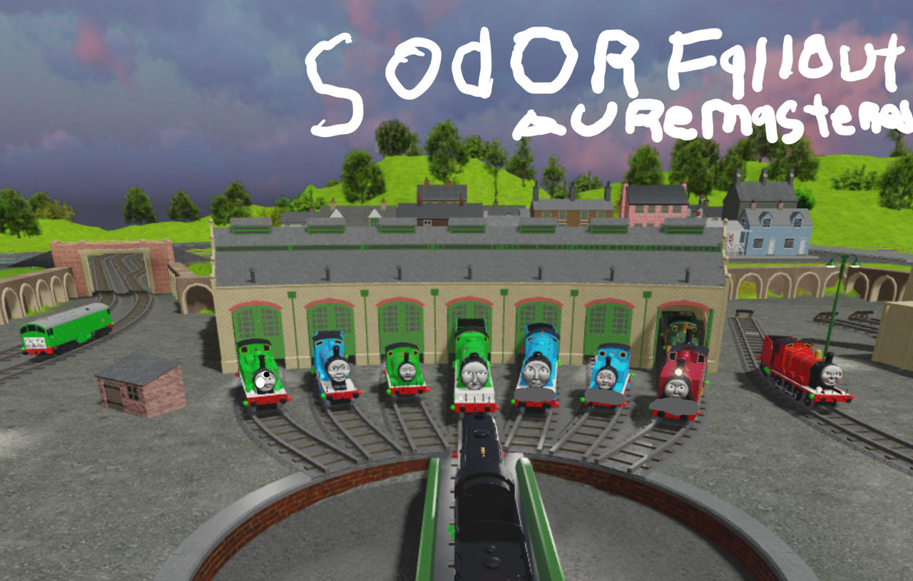 Sodor Fallout AU Remastered Poster by tfe52Thomas52 on DeviantArt