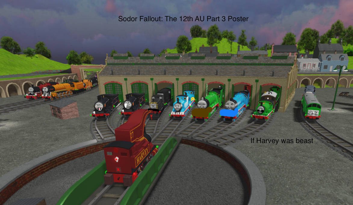 Sodor Fallout: The 12th AU Part 3 Poster by tfe52Thomas52 on DeviantArt