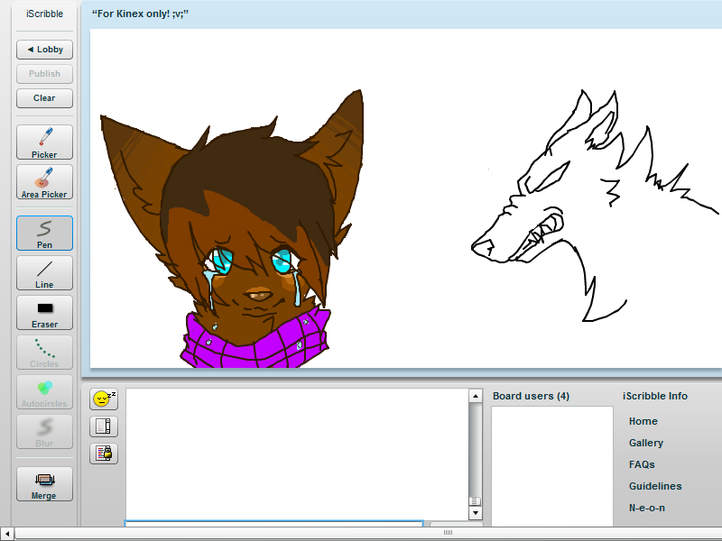 Collab on Iscribble