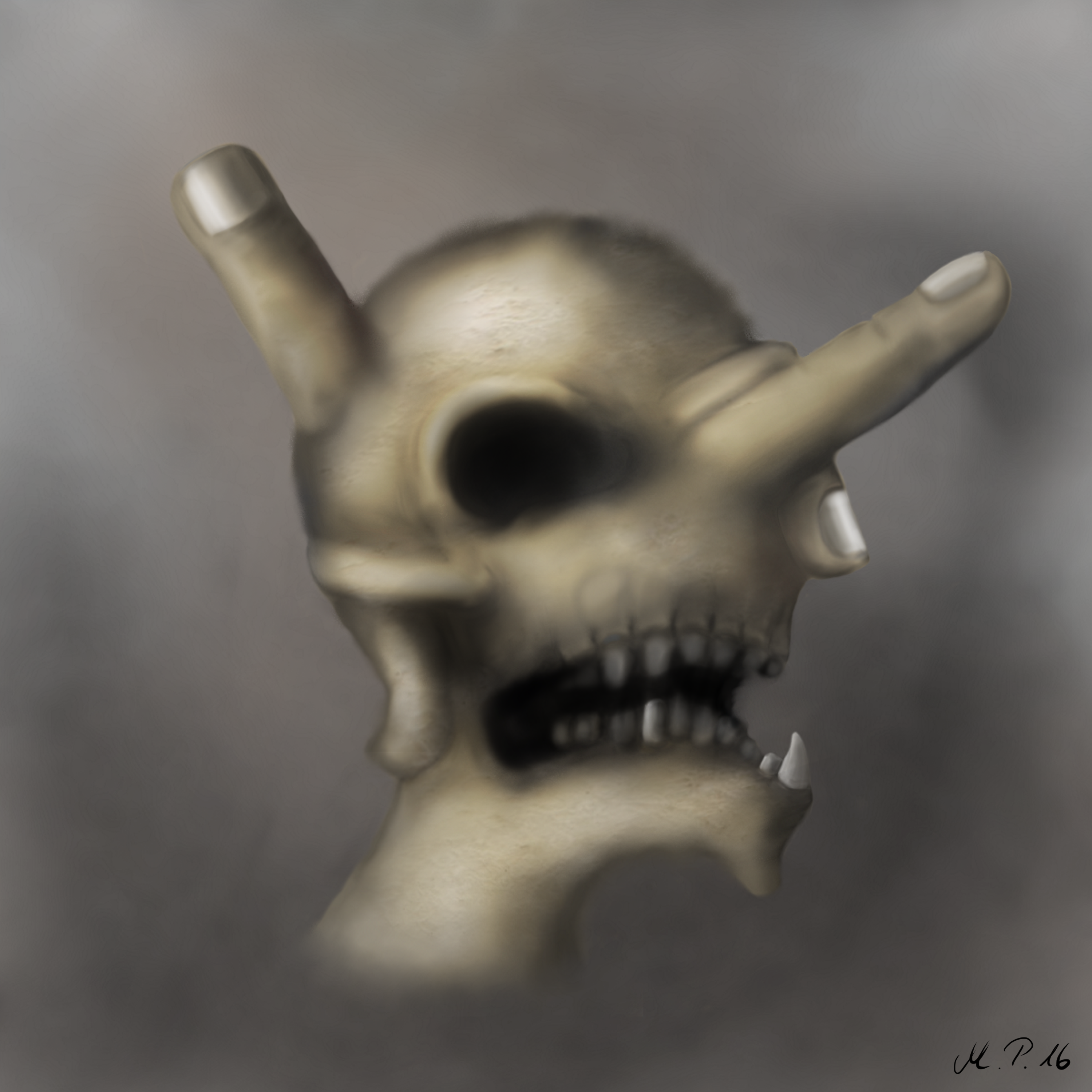 Finger Skull