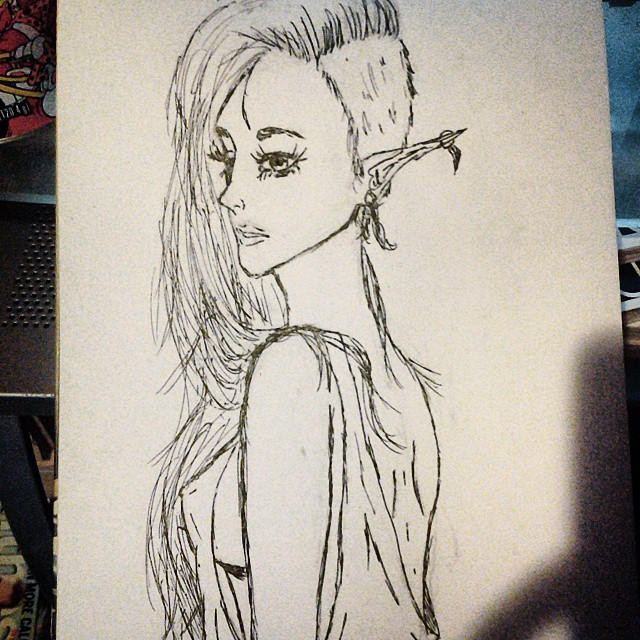 Elf by ShyShia on DeviantArt