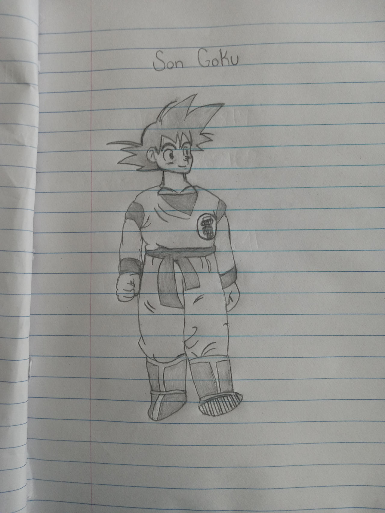 desenho-Goku-Early by Acdior2 on DeviantArt