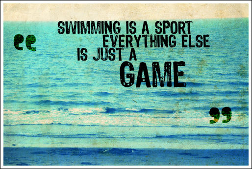 Swimming Quote