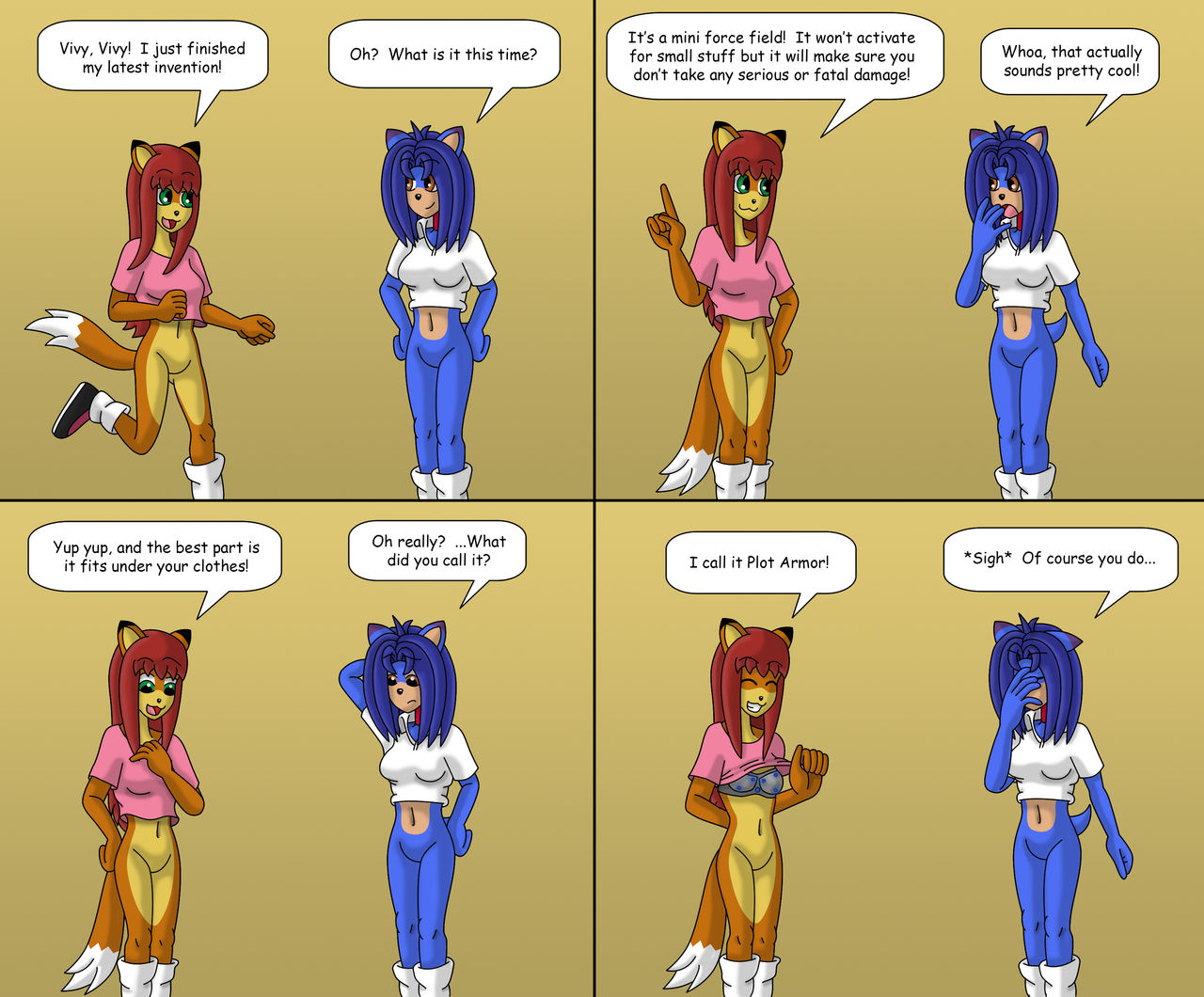 Plot Armor by Gameboysage on DeviantArt