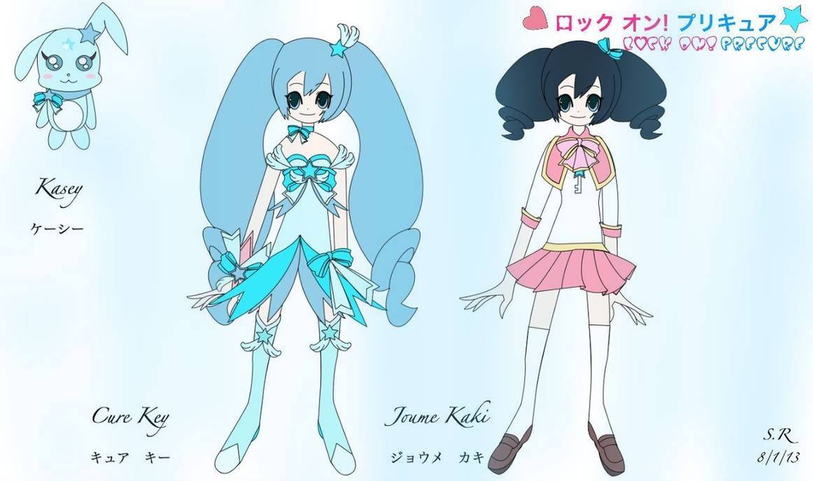 Cured Key Lock on! Precure:Cure Key by SilverRose808 on DeviantArt