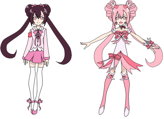 LOPC: Joume Maki/Cure Lock Prof. by SilverRose808 on DeviantArt