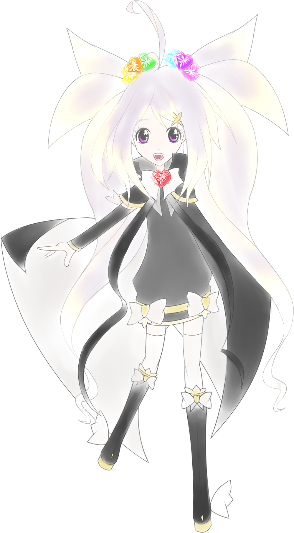 Caramelia [Kanmi] Noir et Blanc (Witch) Artwork