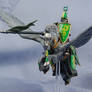 Green Knight, Grey Dappled Pegasus