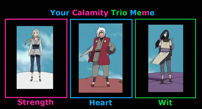 Deadlock! Calamity Sannin Showdown!