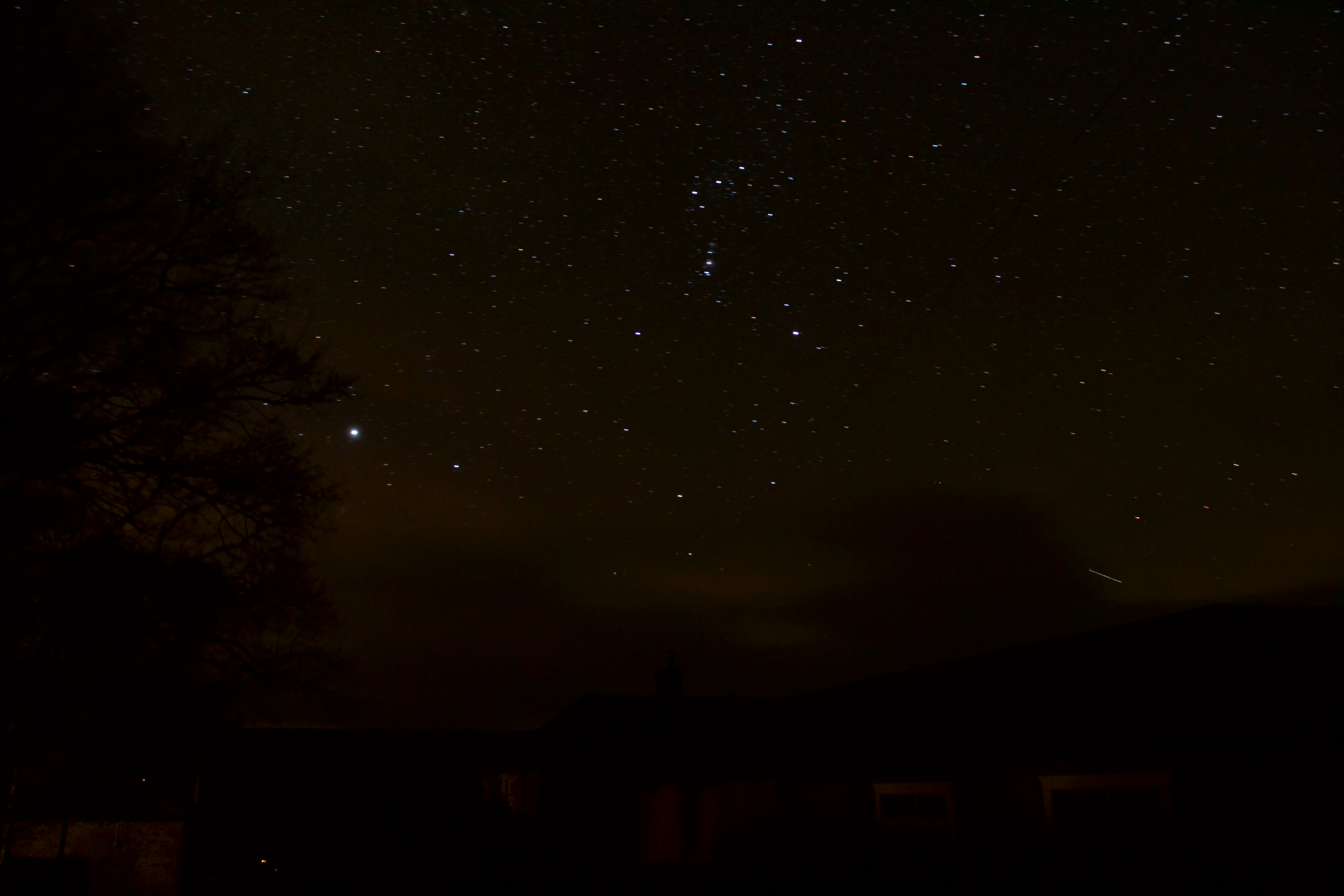 Orion over Kielder