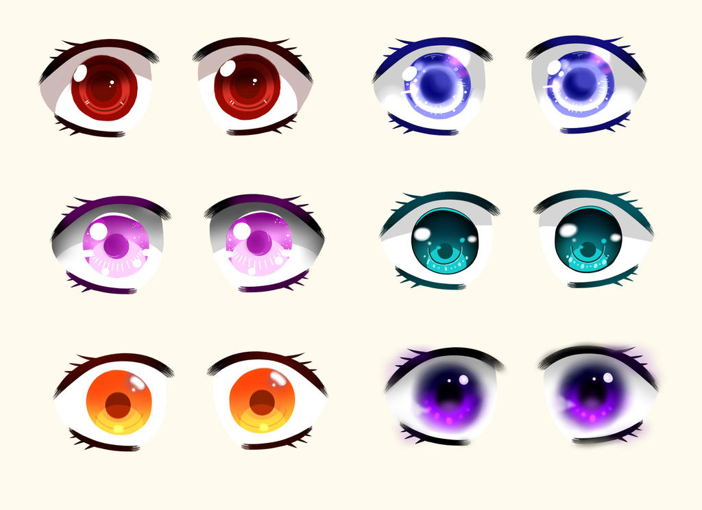 Eyes Colouring Test By Puccho Panda On Deviantart