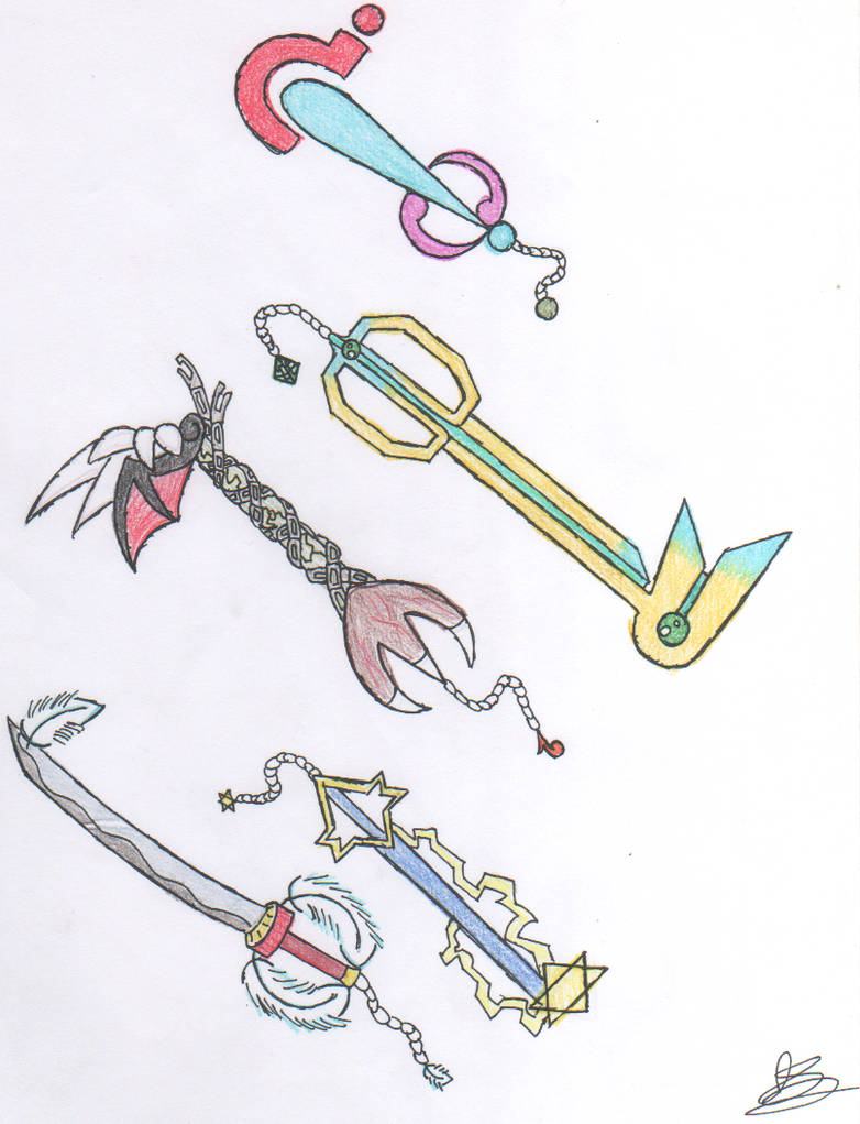 Keyblade Gallery 1 by Juxshoa on DeviantArt