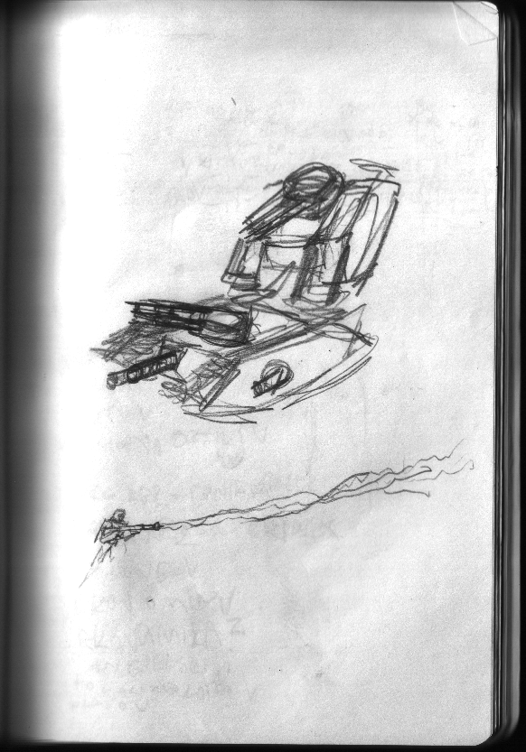 Mars 2050 Concept Sketch - Tank 1