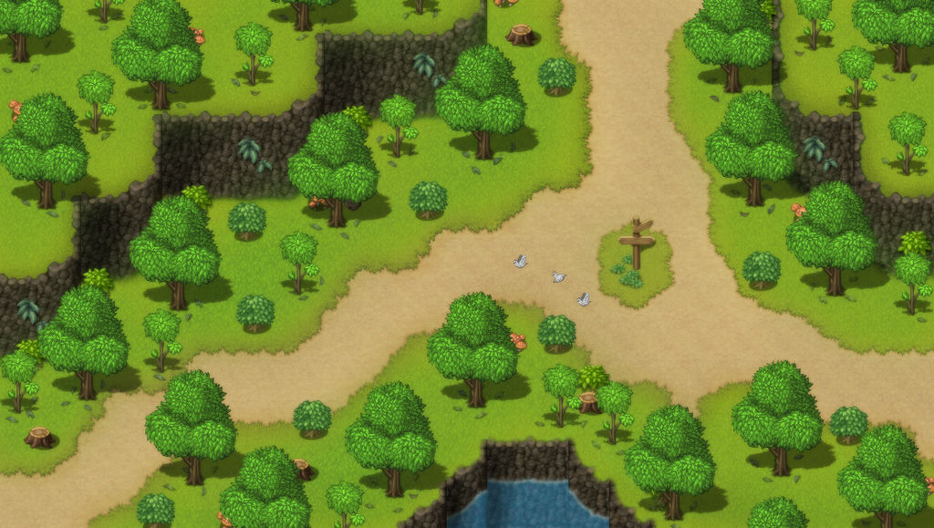 Forest by LadyLeknaat on DeviantArt