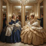 2 ladies getting ready step 5 of 5