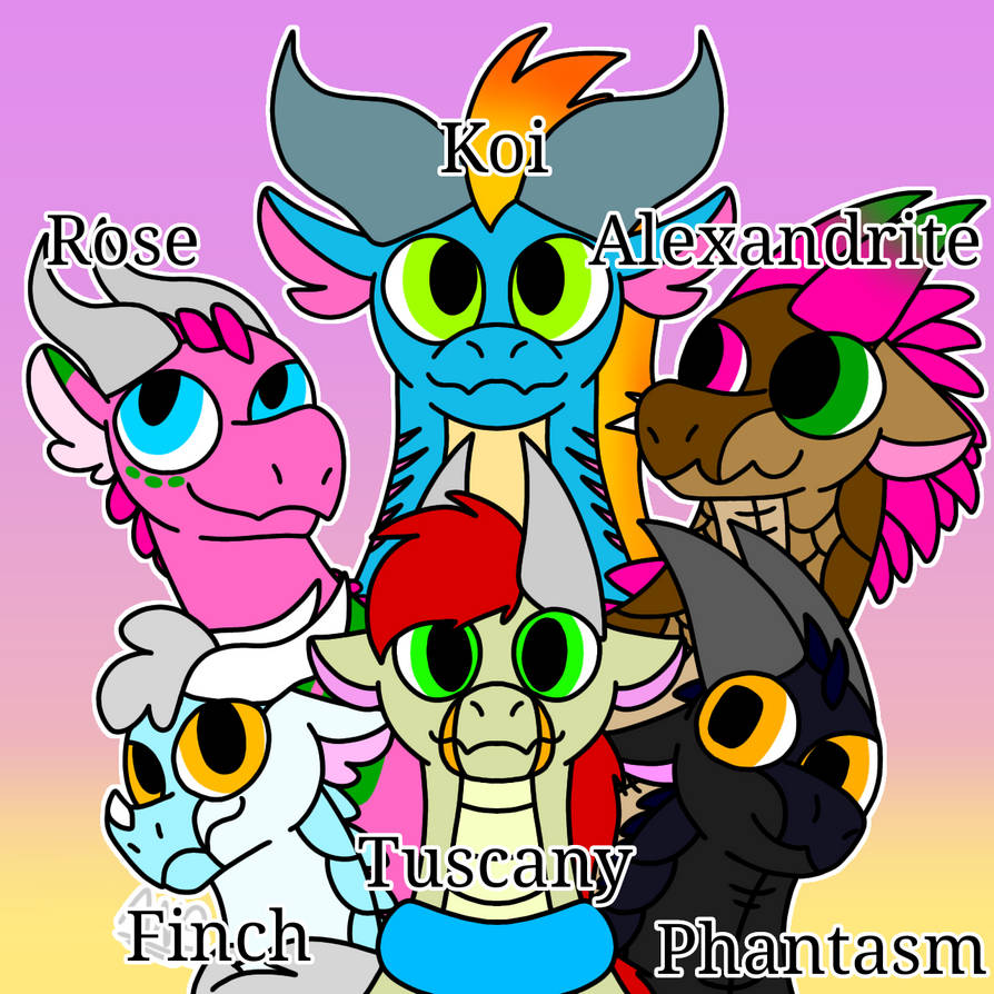 WoF Fantribe Group With Names by ANBpokeball on DeviantArt