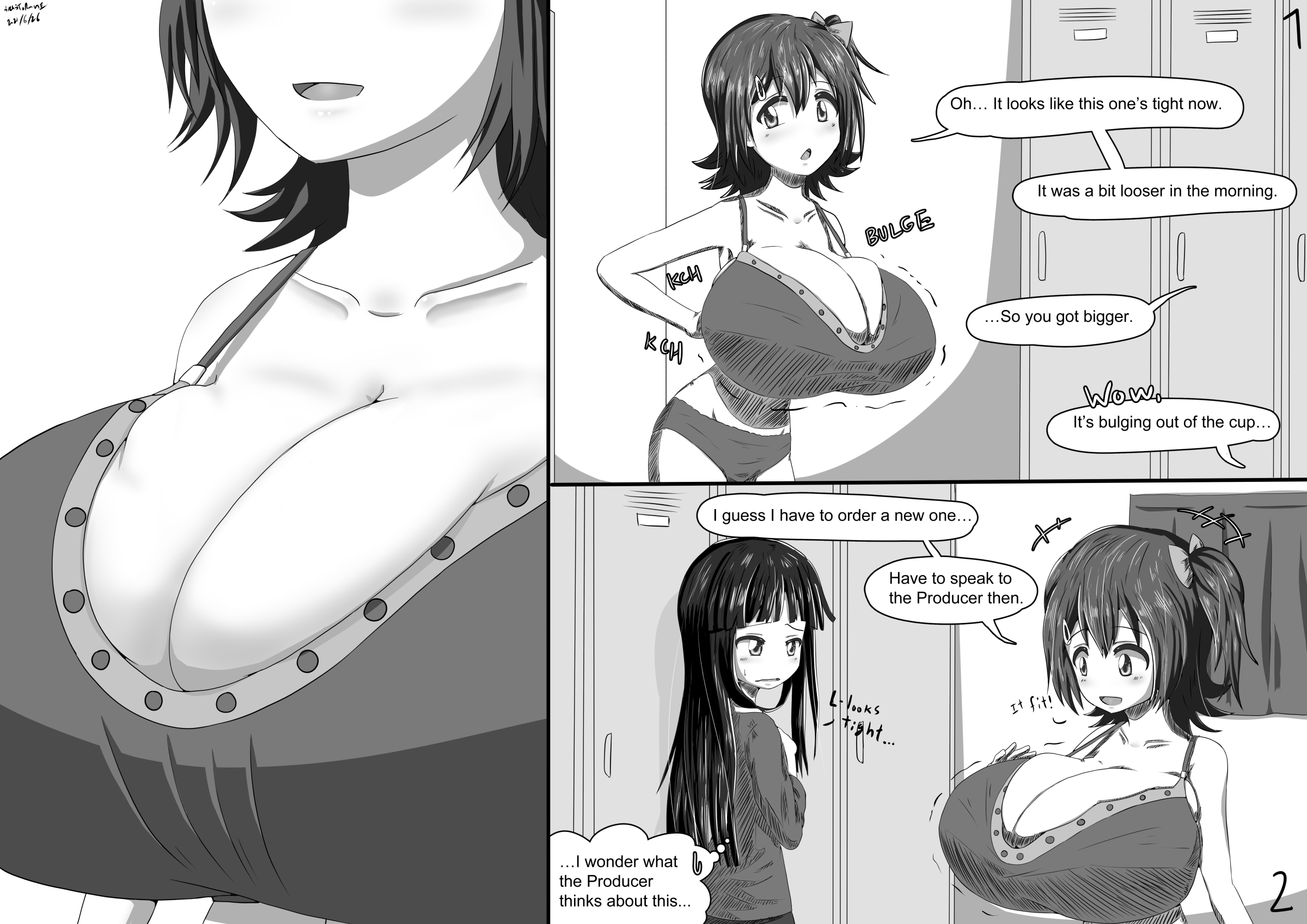 Breast expansion manga