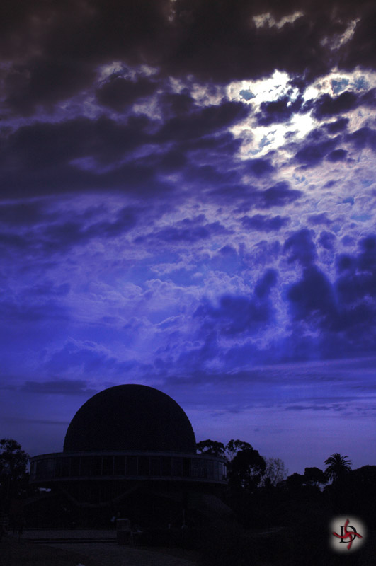 Amanece en el Planetario