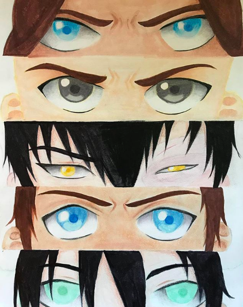 Eyes of Team Avatar by the-last-artbender on DeviantArt