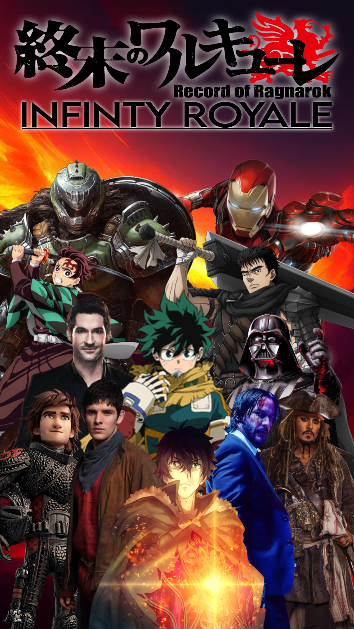Record of Ragnarok: Infinity Royale (AU) + Extras by Wraith-Inferno on ...