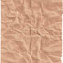 Crinkled Brown Paper