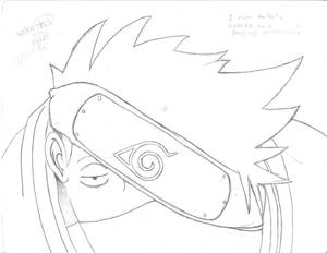 Kakashi close up