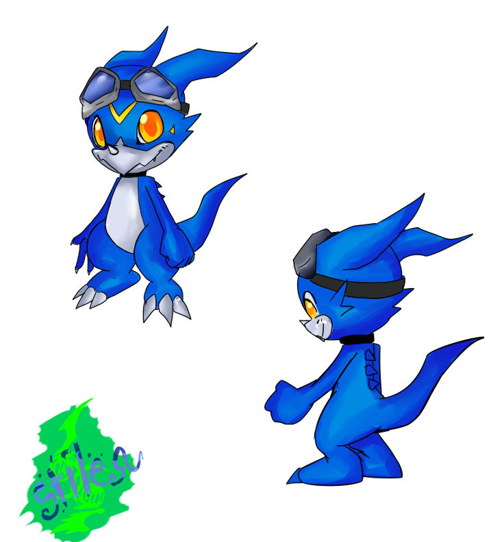 Veemon design by ShawnStiles on DeviantArt