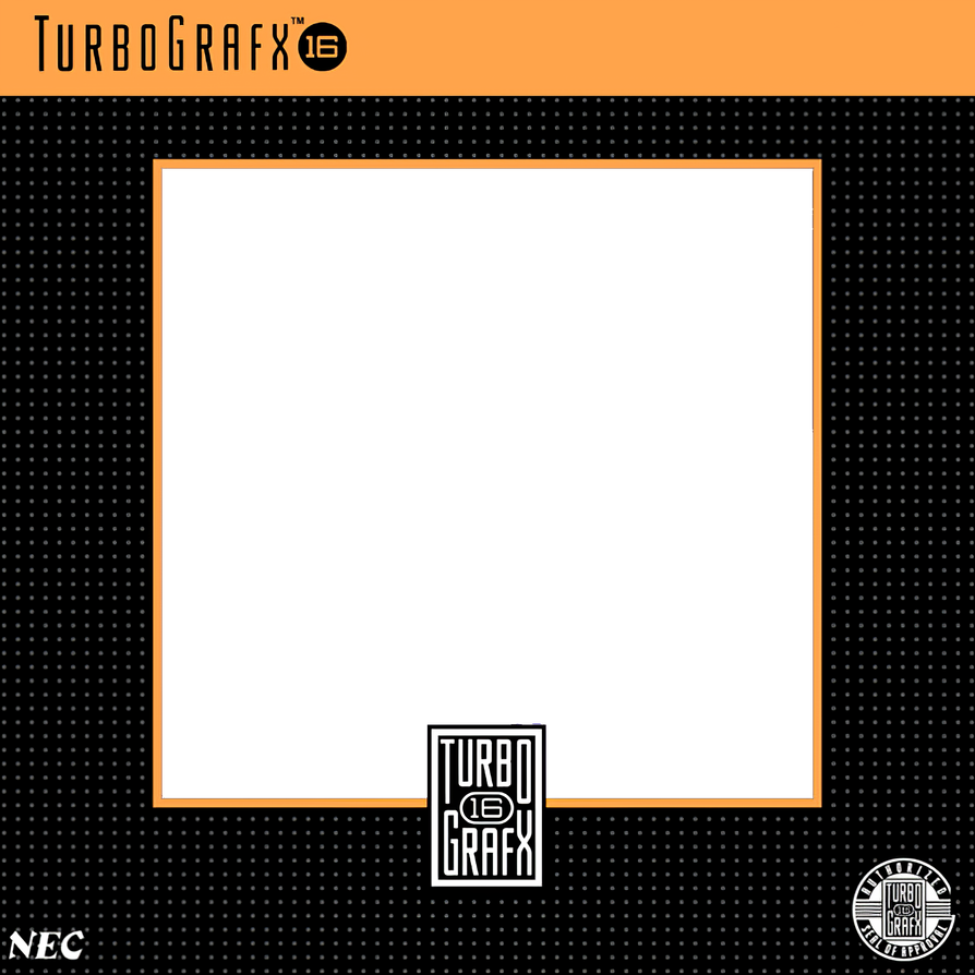 TurboGrafx 16 Boxart Template By GenesisMegaDrive21 On DeviantArt turbografx-16-boxart-template-by-genesismegadrive21-on-deviantart