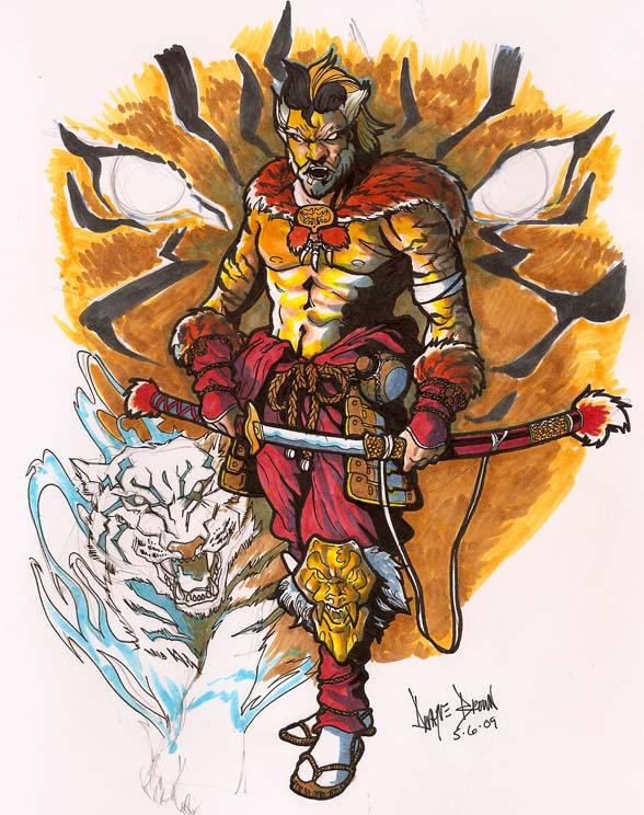 Tigerman Rengar Tigerman Concept by ramon on DeviantArt