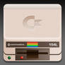 Commodore 64 disk drive icon