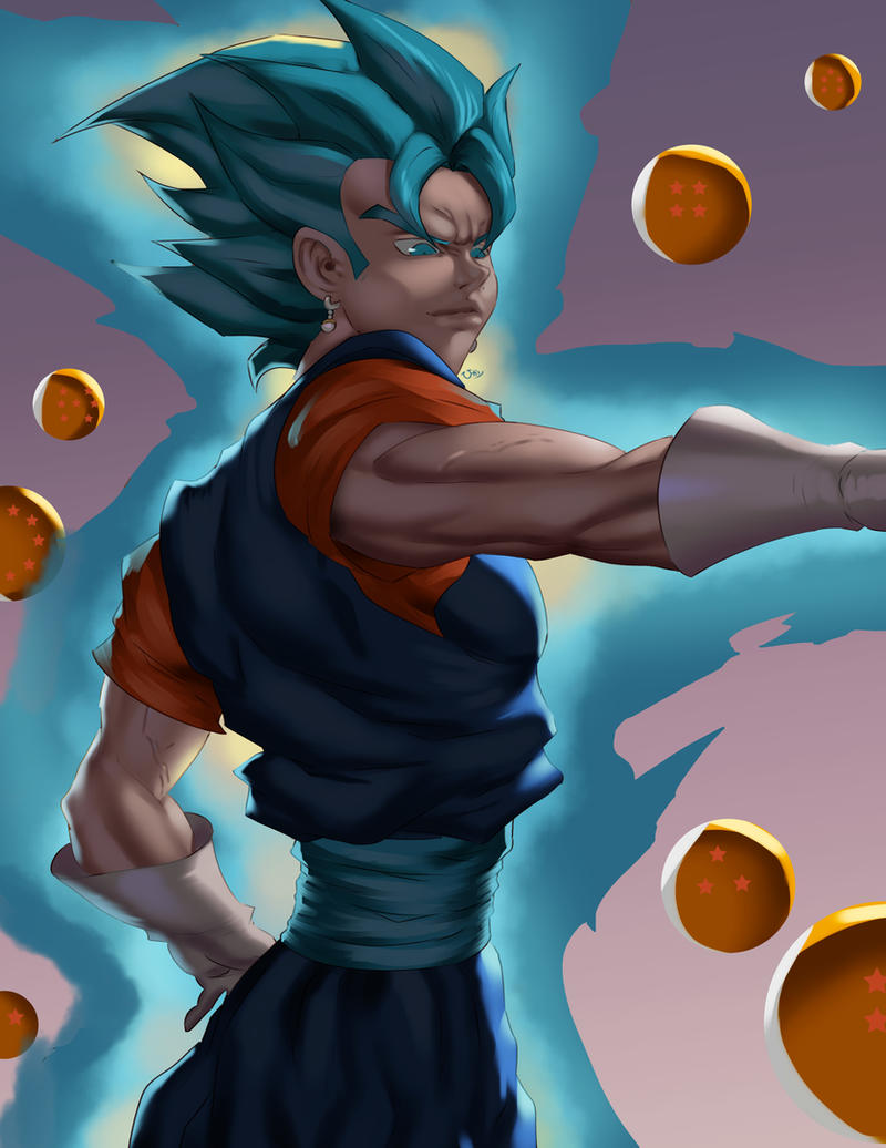 This is Vegito Blue! by HikarixDraws on DeviantArt