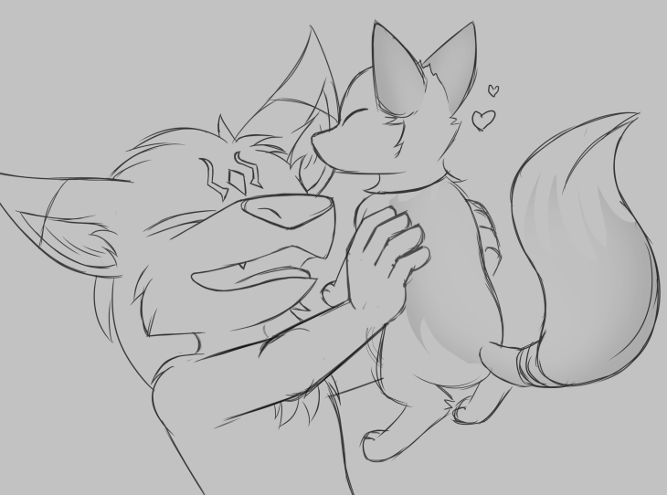 A Dog and his... Dog by W0lfmare