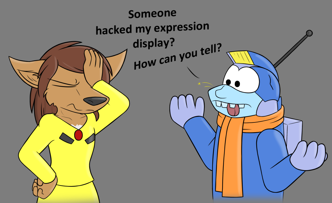 Mask Malfunction by W0lfmare