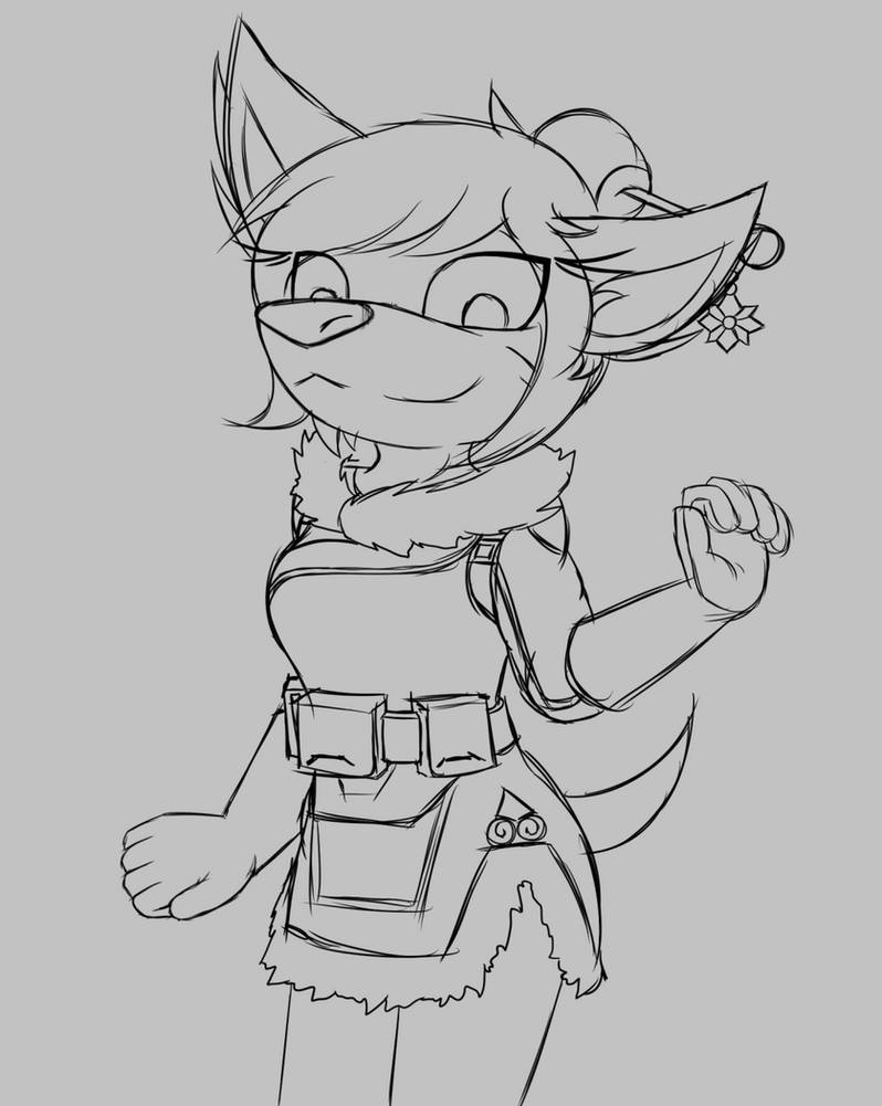 Ember As Mei by W0lfmare